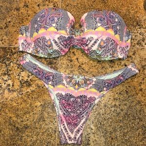 Victoria’s Secret Cheeky Pattern 2 Piece